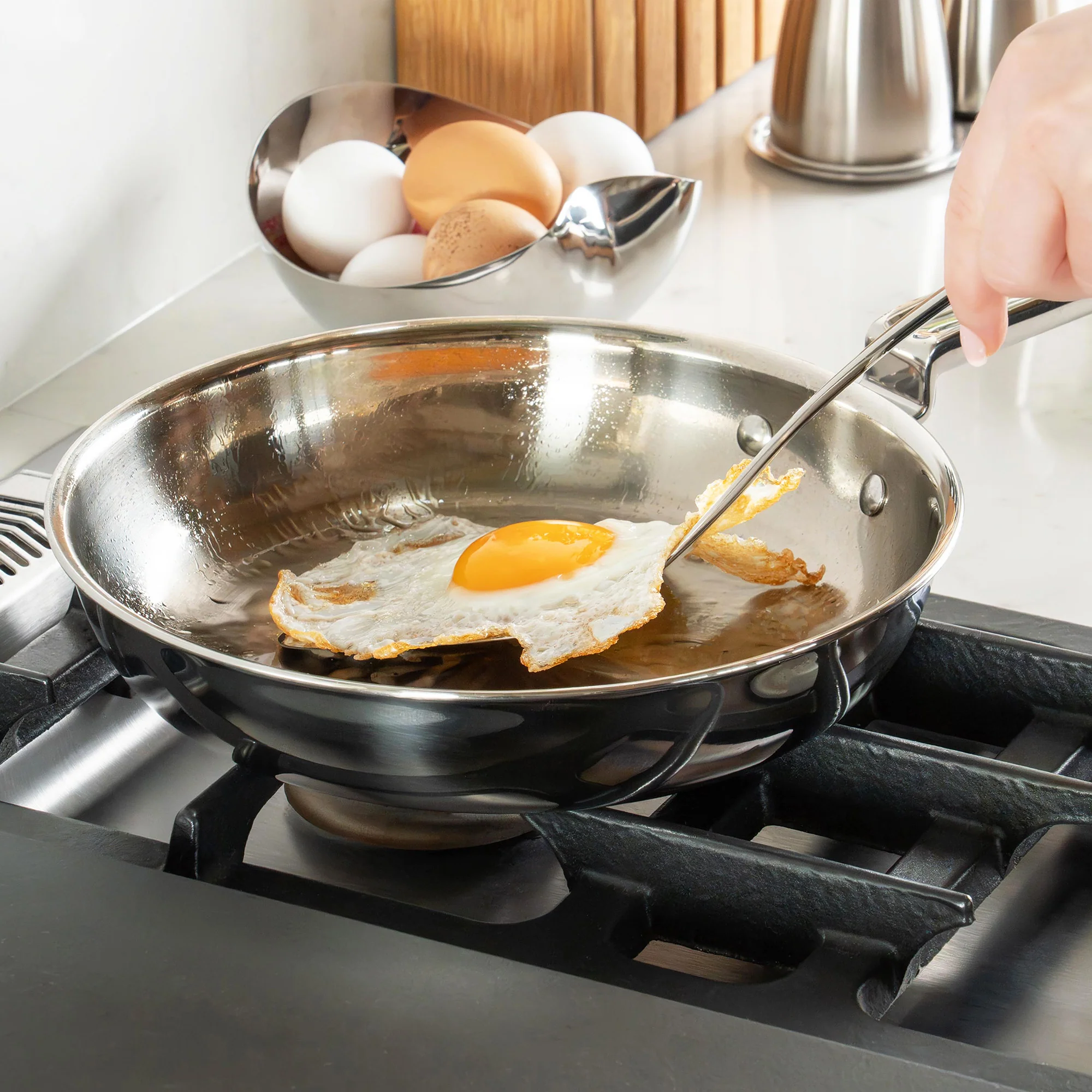 316 Series Cookware Frying Pan 24cm - Image 2