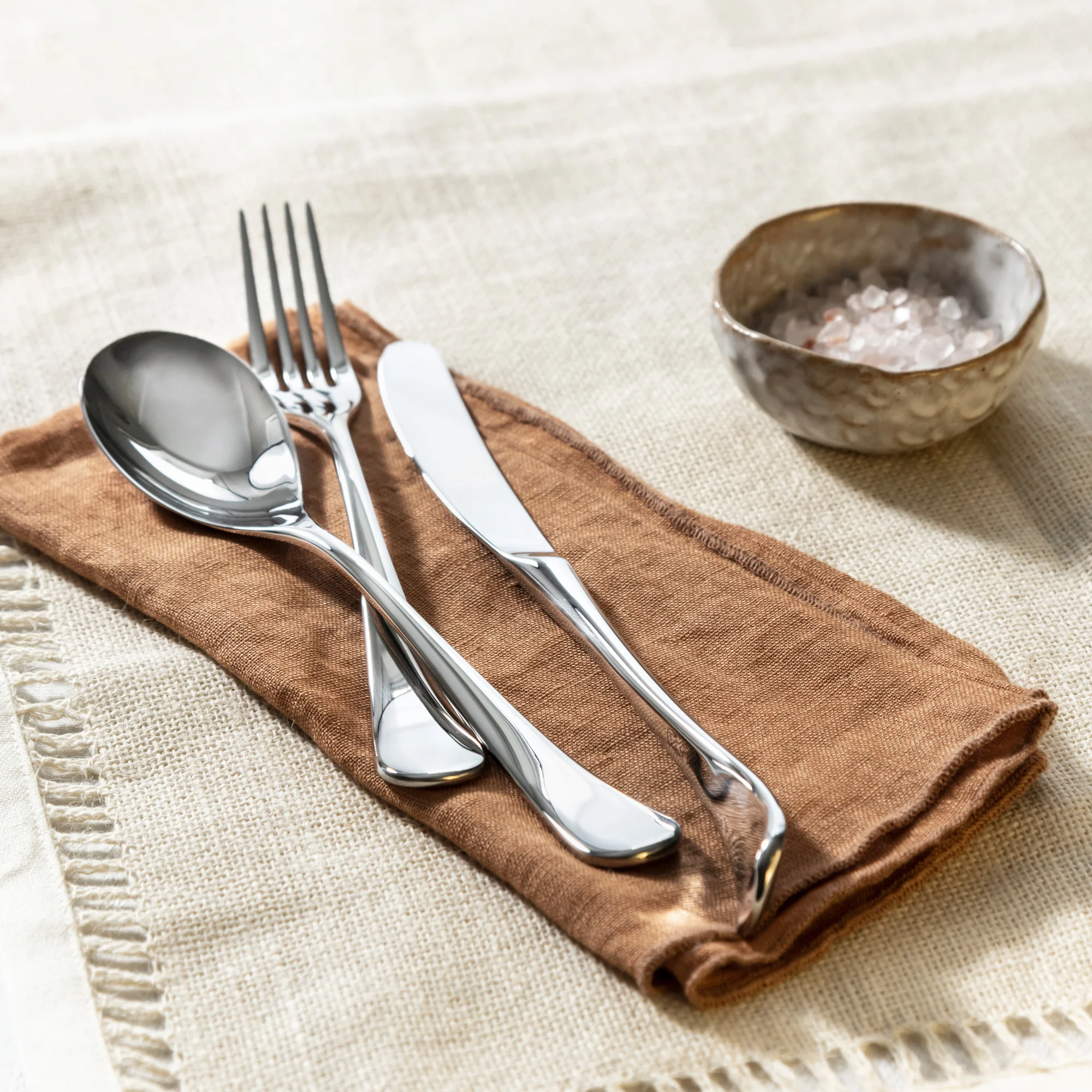 Ashbury Bright Cutlery Set, 42 Piece for 6 People - Image 4