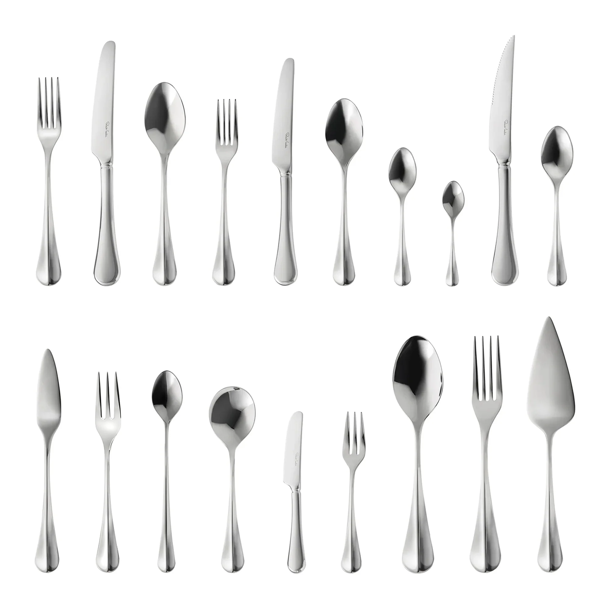 Baguette Bright Dessert Spoon - Image 5