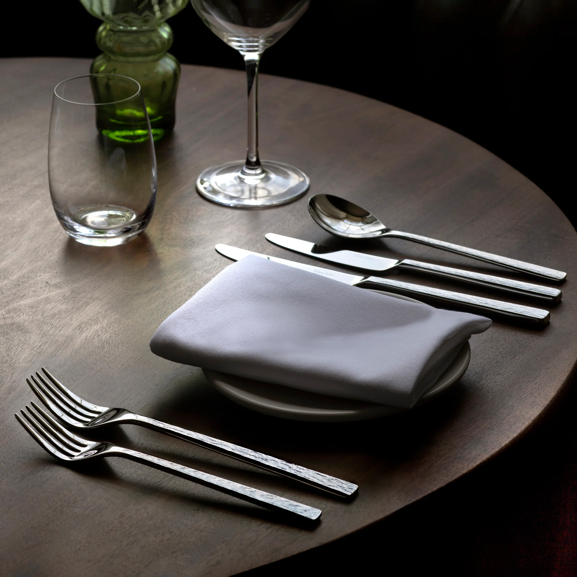 Blockley Slate Bright Cutlery Set, 42 Piece for 6 People - Image 4