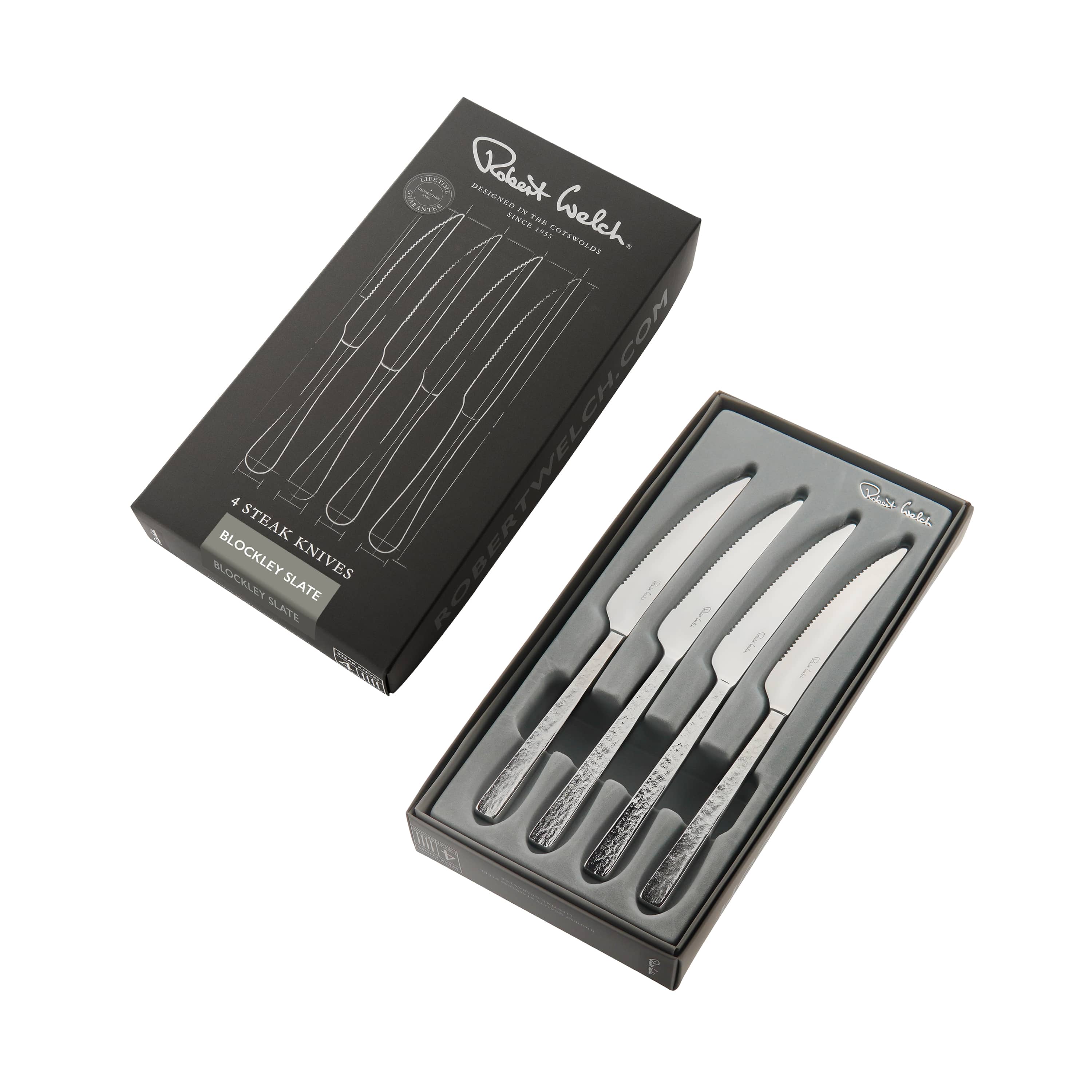 Blockley Slate Bright Steak Knife, Set of 4 - Image 3