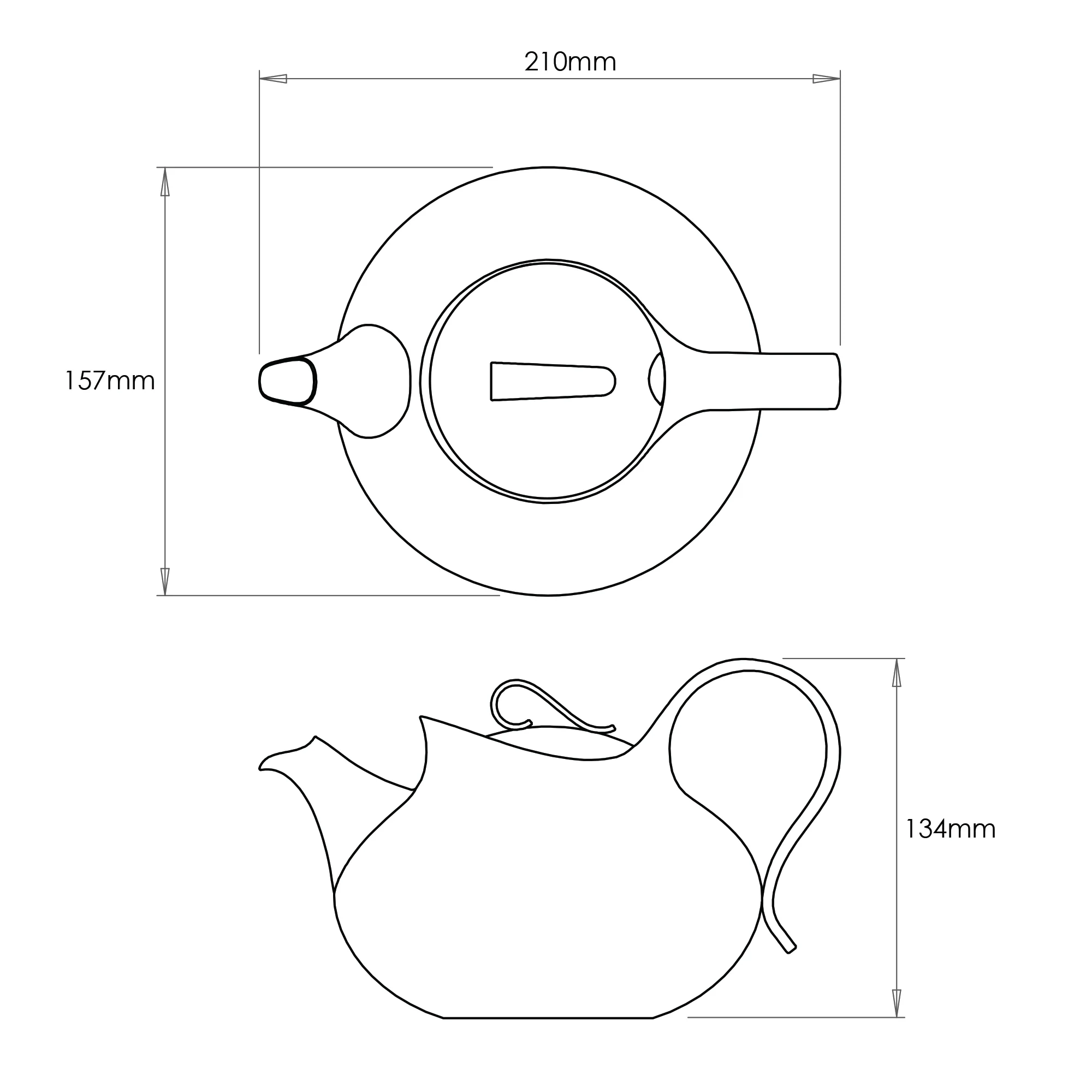 Drift Tea Set, Large - Image 6