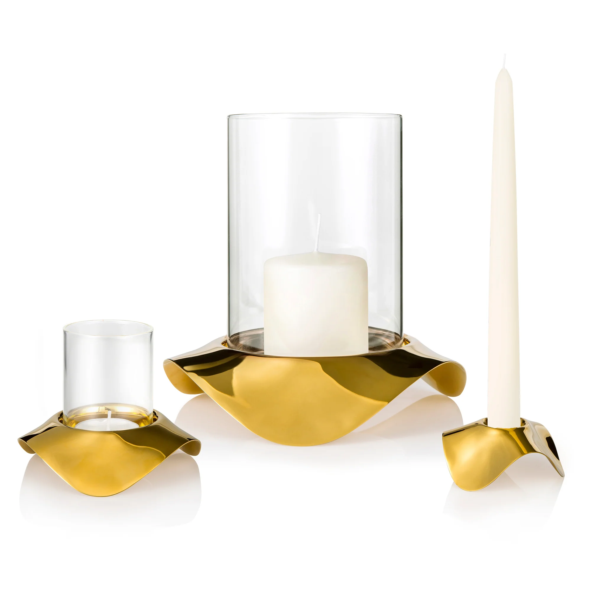 Drift Dawn Candle Holder, Set of 2 - Image 3