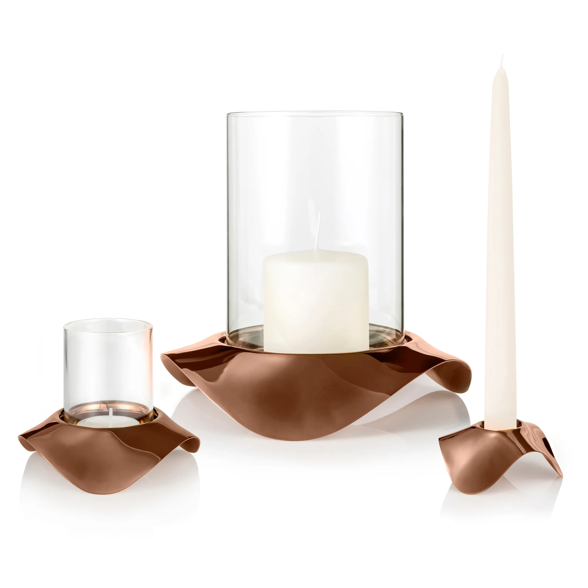 Drift Dusk Candle Holder, Set of 2 - Image 3