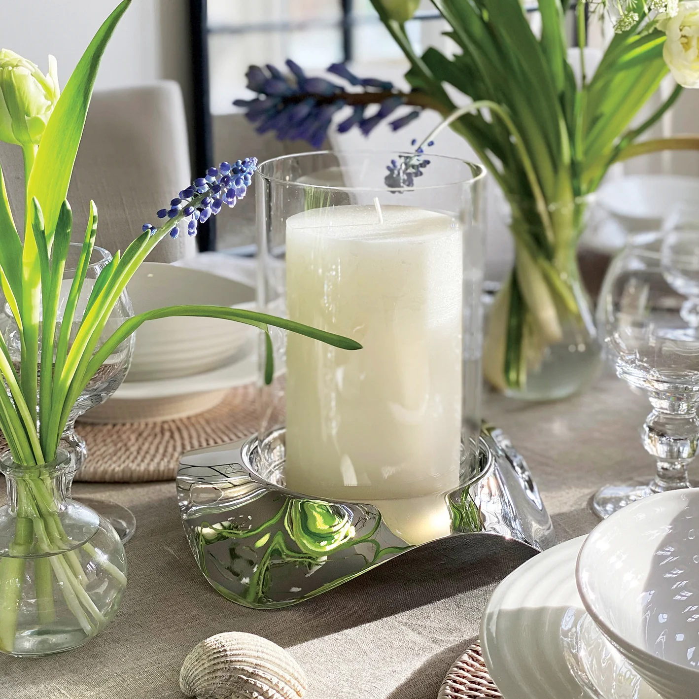 Drift Hurricane Lamp, Set of 2 - Image 4