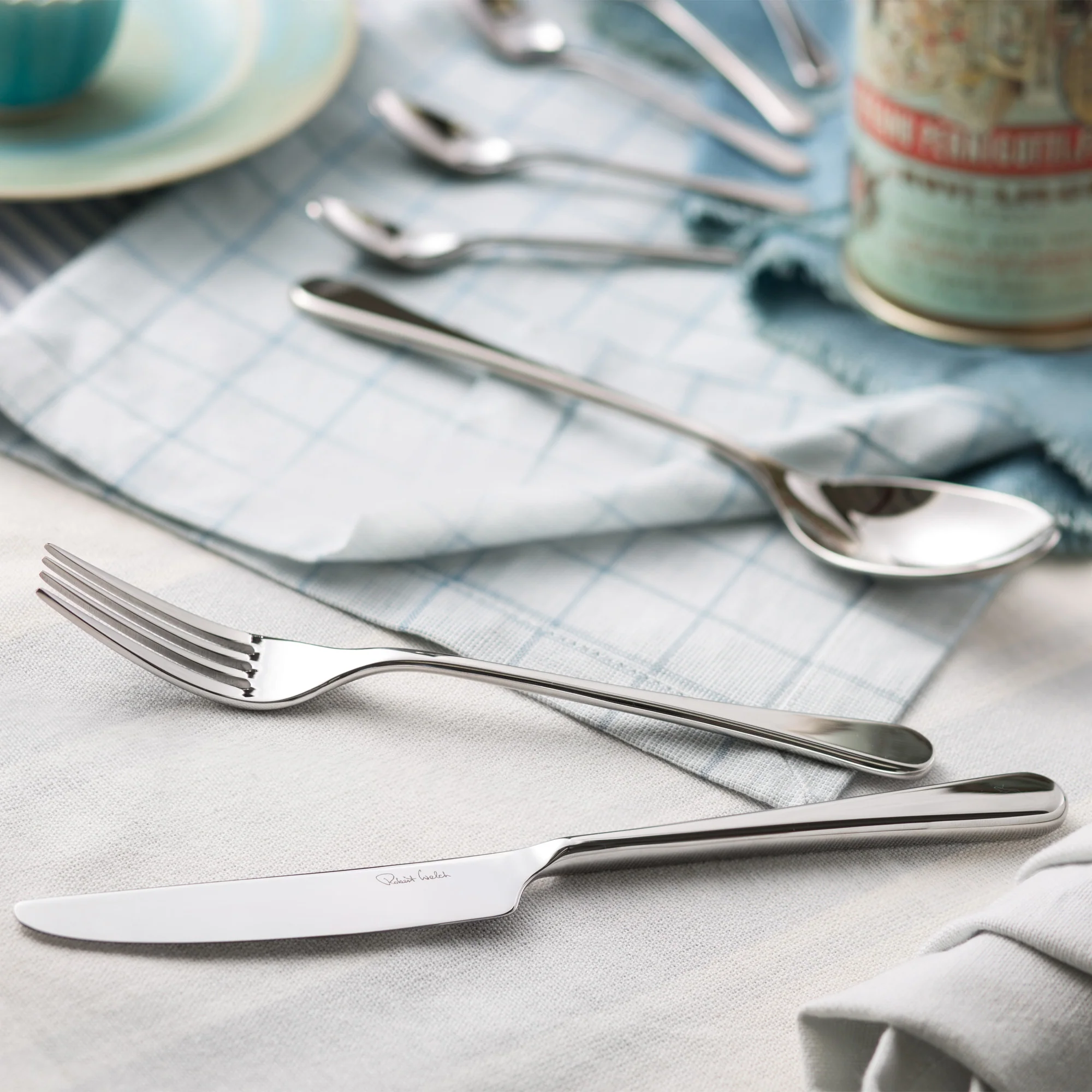 Iona Bright Dessert Spoon - Image 4