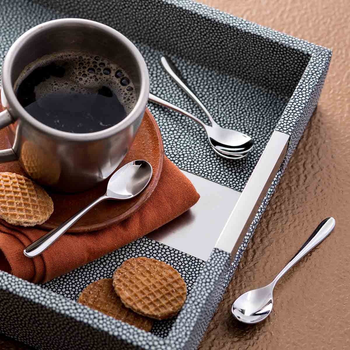 Kingham Bright Coffee / Espresso Spoon - Image 4