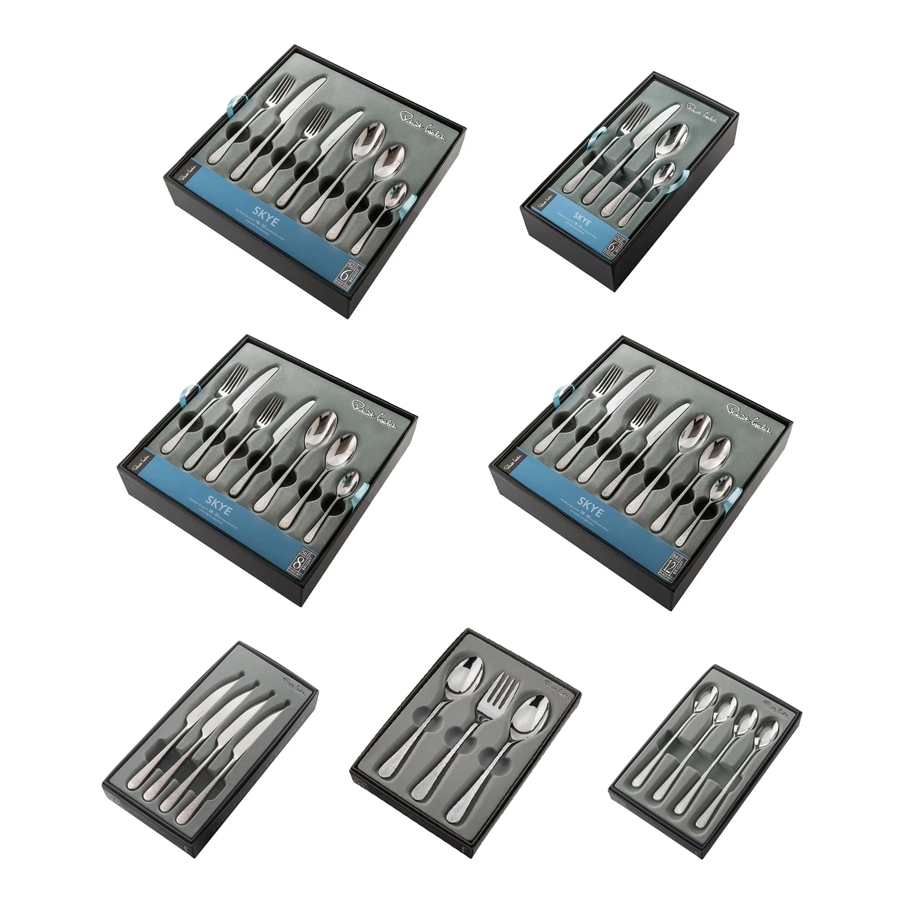 Skye Bright Cutlery Set, 24 Piece for 6 People - Image 6